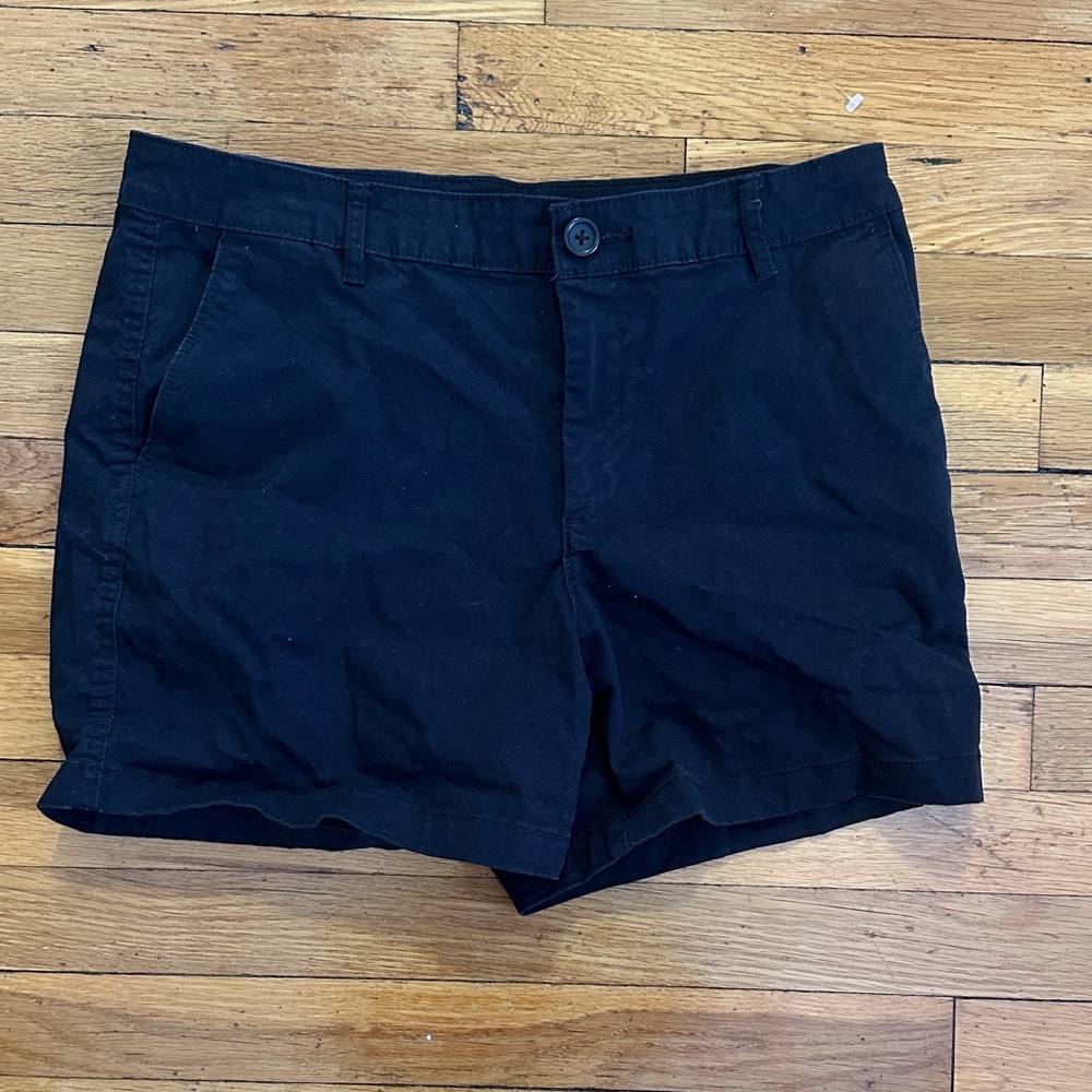 Black Casual Shorts